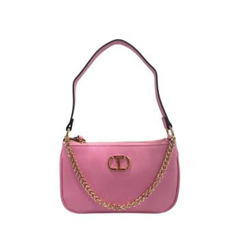 Geanta crossbody pastel - Roz - 13x20x4