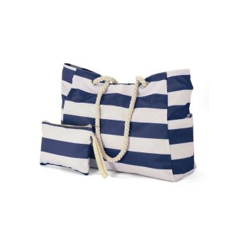 Geanta de Plaja  50x36x26 cm - 46L - Poliester - BZ 5925 - Bleumarin