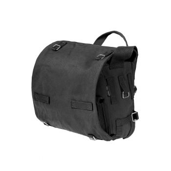 Geanta de umar  BW - bumbac - negru - 33x26x10cm