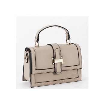 Geanta eleganta F3680 14 - Bej - 15x22x7