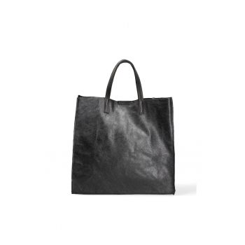 Geanta tote din piele cu etui interior Ereva - Negru