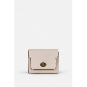 Portofel din piele ecologica - Nude rose