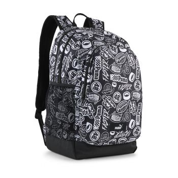 Rucsac unisex Academy -29L - Negru/Alb optic
