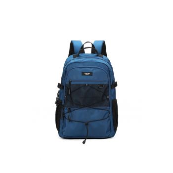 Rucsac unisex cu bretele ajustabile si buzunare Zbor Ultra - Albastru