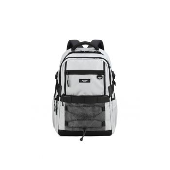Rucsac unisex cu bretele ajustabile Zenithar Nova - Gri deschis