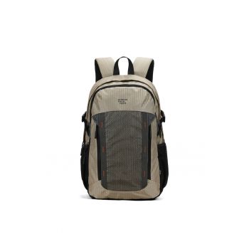 Rucsac unisex cu insertii din plasa Umbria Nova - Kaki inchis