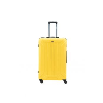 Troler  Capri - 4 roti - cifru - Galben