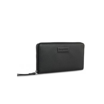 Portofel cu fermoar circular dama -  seria Elsa - 494627 - Negru
