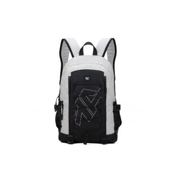 Rucsac cu buzunare frontale cu fermoar 181093 - Gri