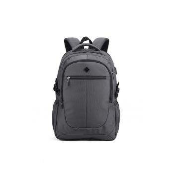 Rucsac cu buzunare multiple - Gri inchis